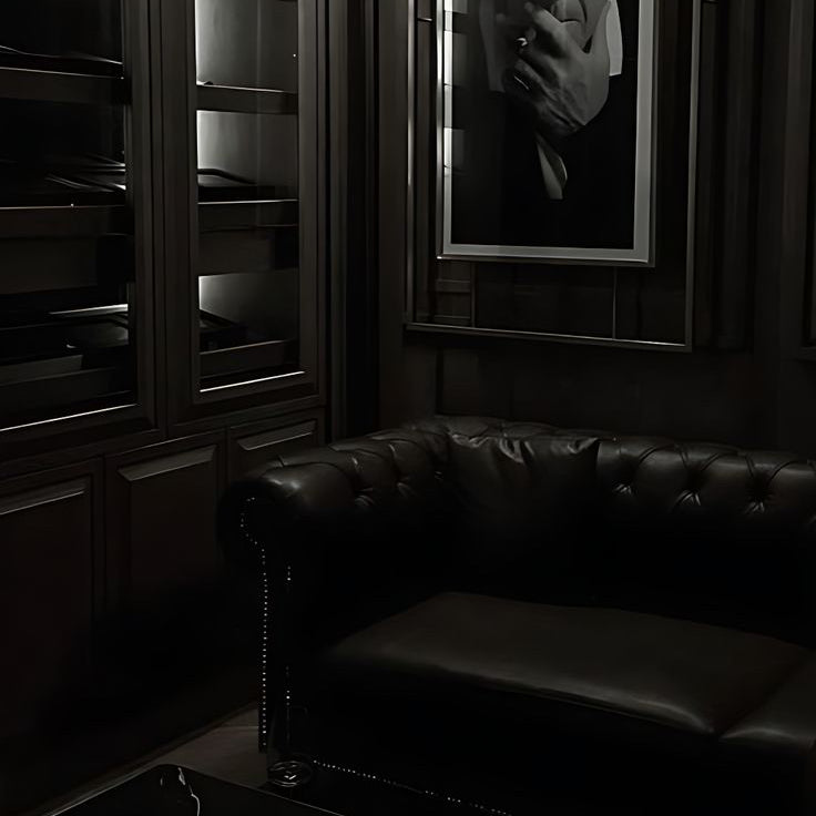 Maison Dieux Père private lounge setting for VIP clients and selected gifting.