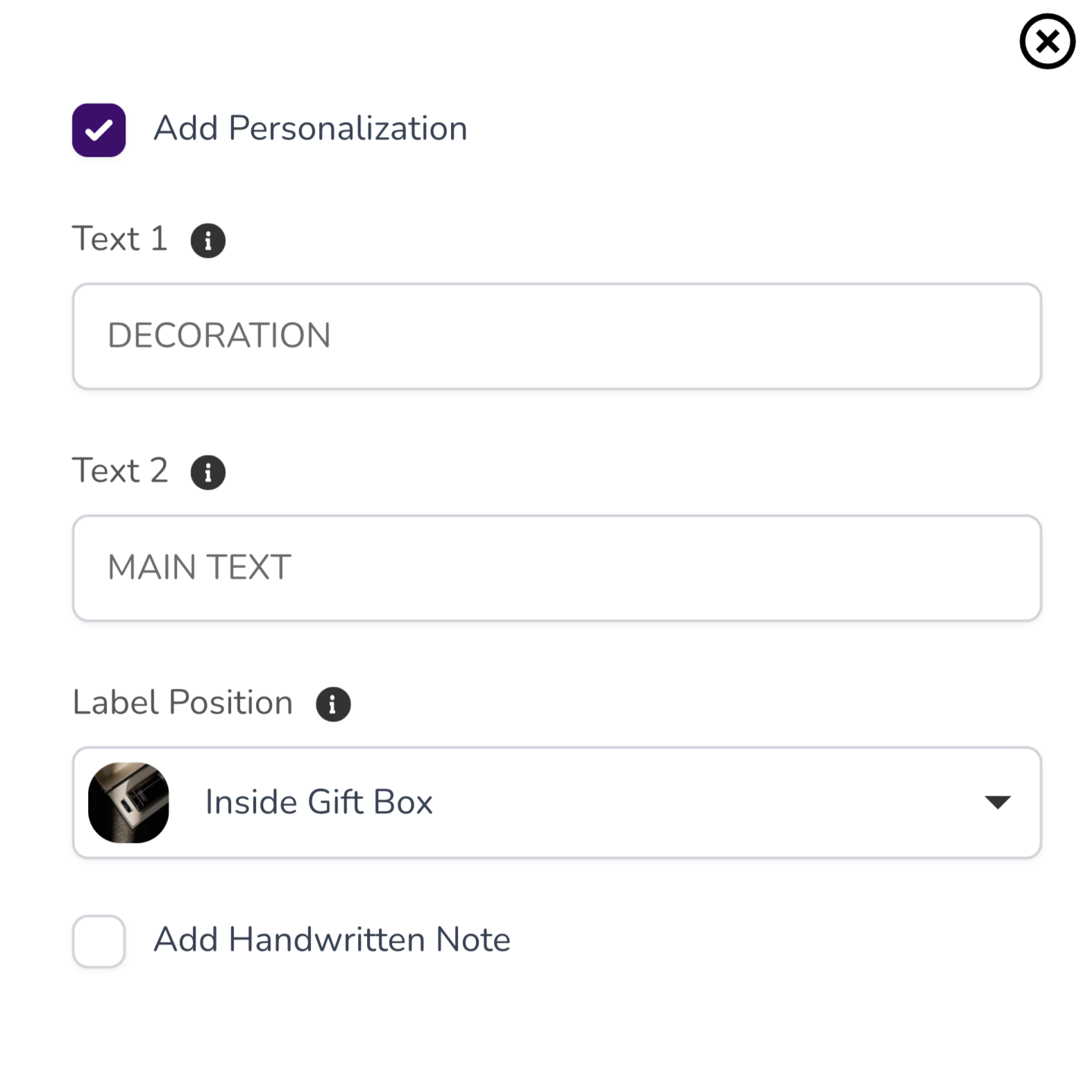 personalisierung-anleitung-input